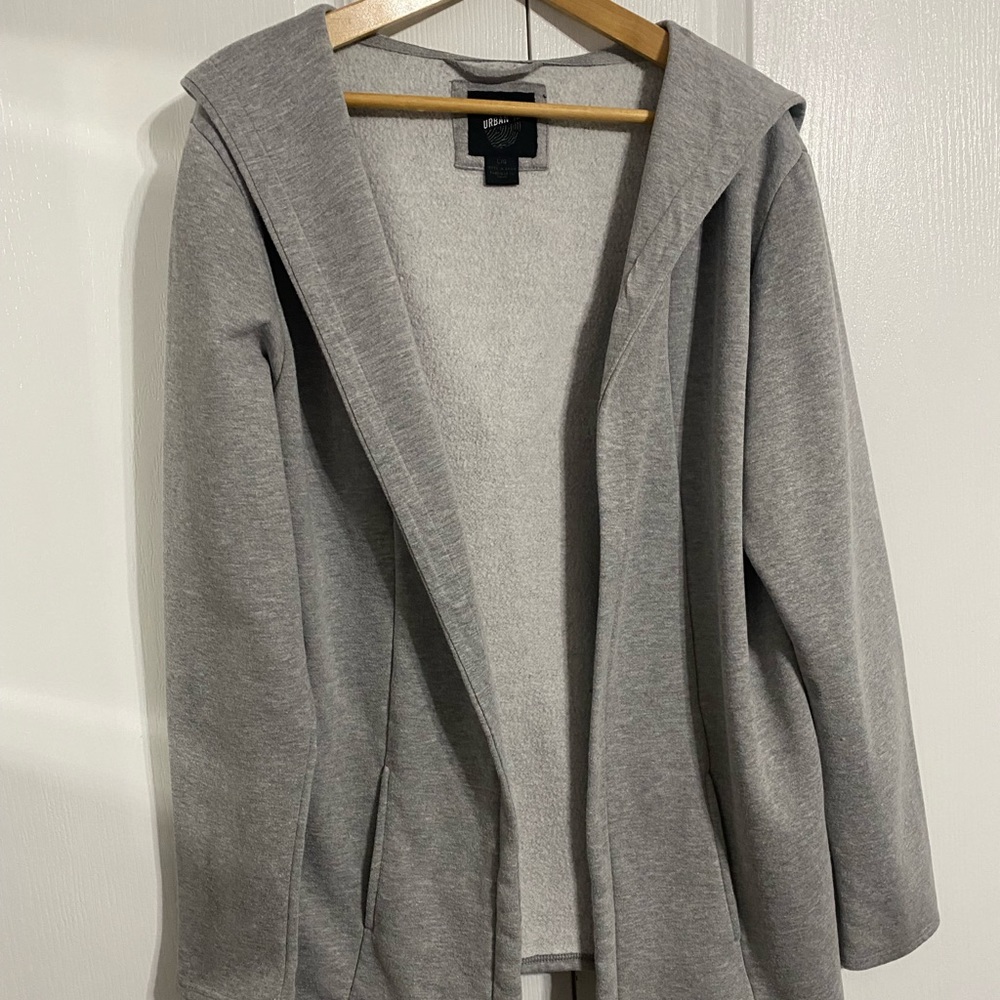 Grey cardigan sweater urban ID